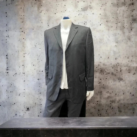 Cigliano Platinum Collection Pin Stripe Blazer  Size R42 - Picture 1 of 16